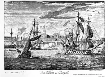Forte William a Bengala, 1736